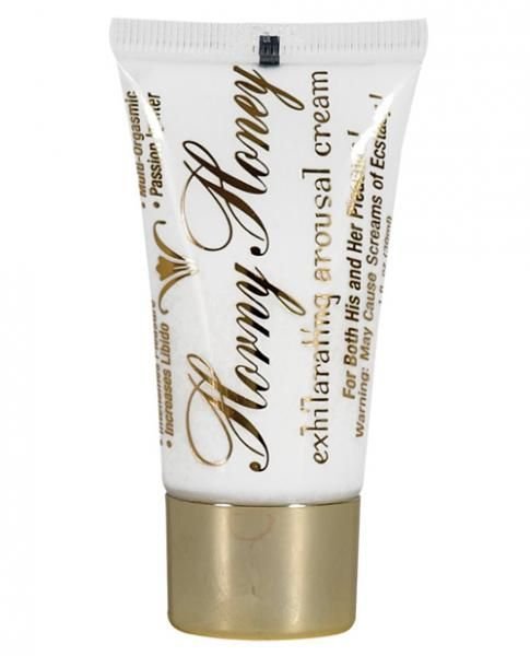Horny Honey Stimulating Arousal Cream 1oz Tube - DelightsDownSouth