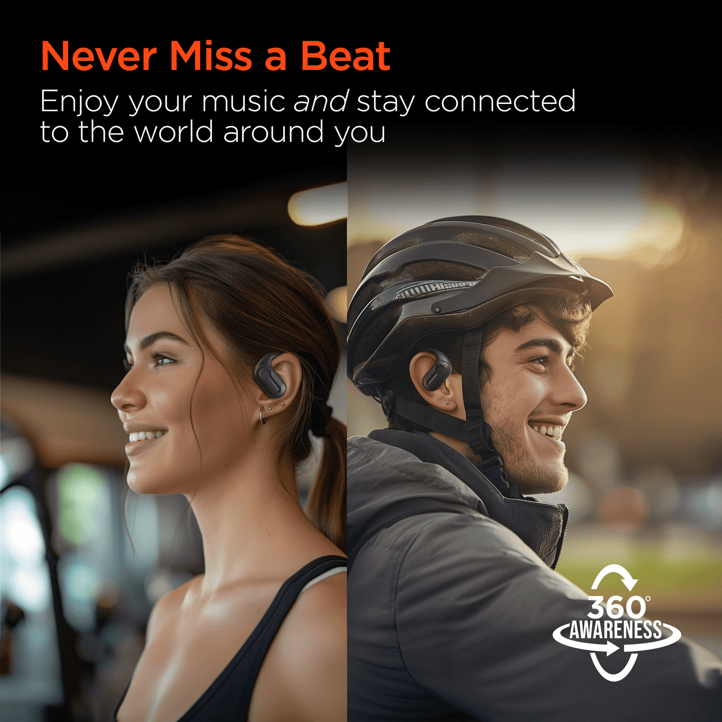HyperGear AeroFlex 360 Open - Ear True Wireless Earbuds - DelightsDownSouth