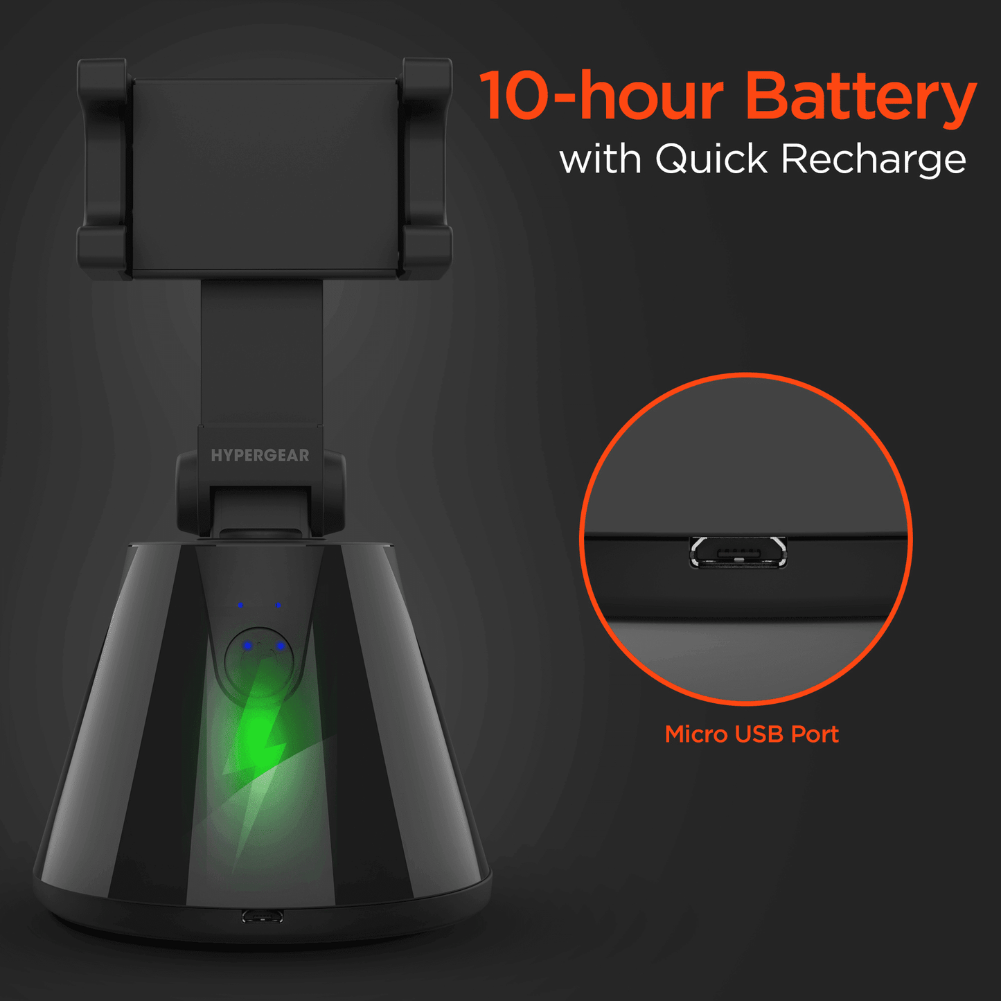 HyperGear HyperView Auto - Tracking Mount - DelightsDownSouth