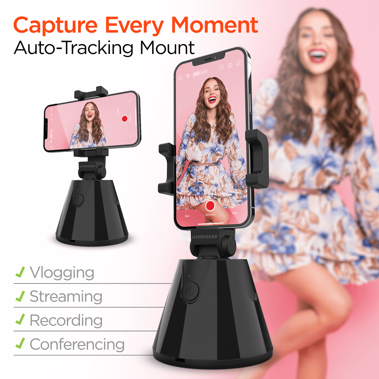 HyperGear HyperView Auto - Tracking Mount - DelightsDownSouth