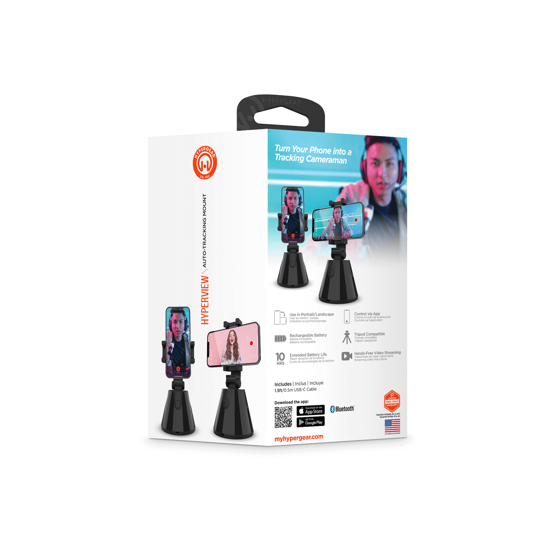 HyperGear HyperView Auto - Tracking Mount - DelightsDownSouth