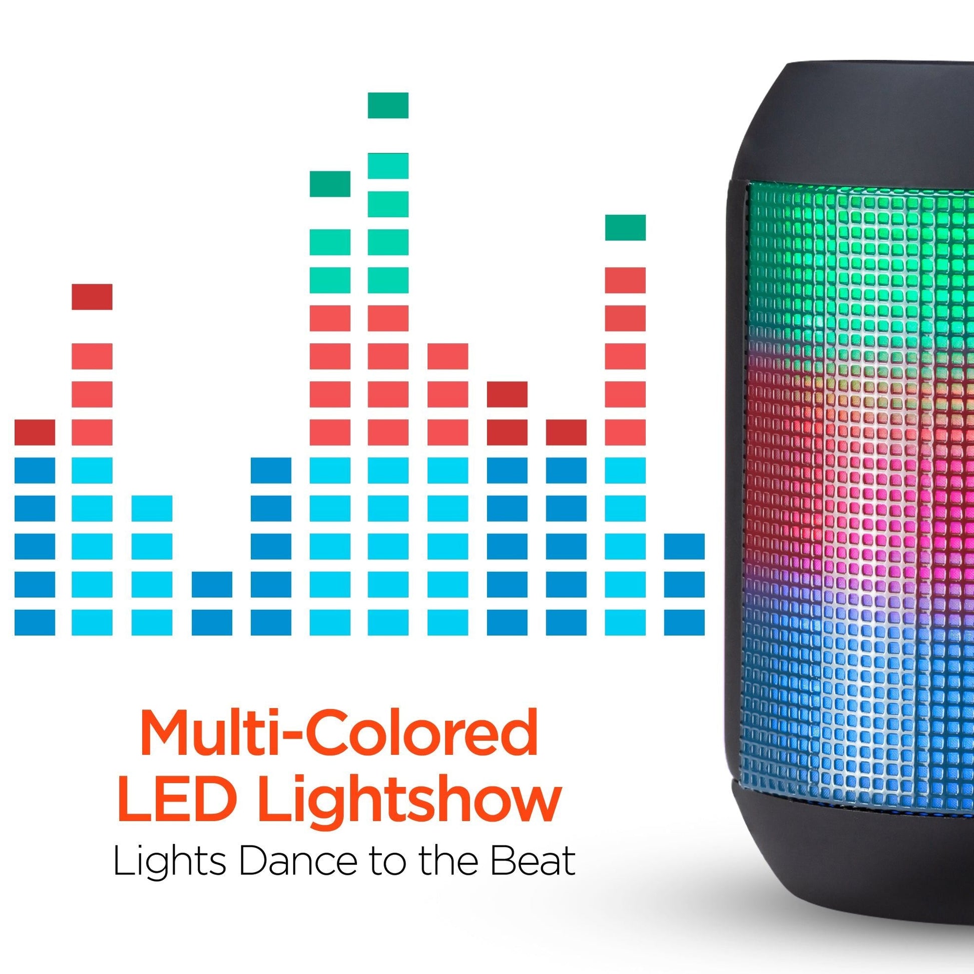 HyperGear Rave Mini Wireless LED Speaker - DelightsDownSouth