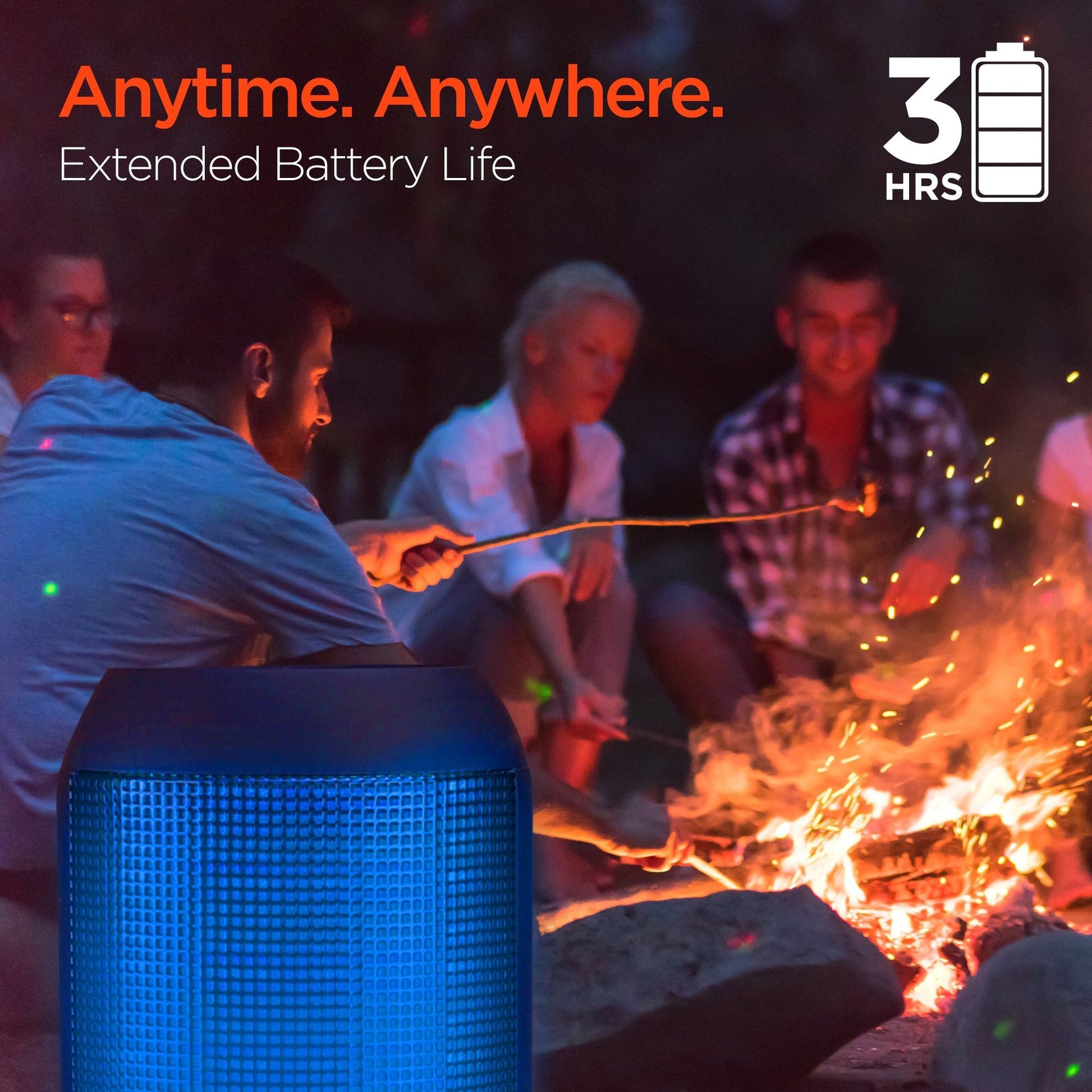 HyperGear Rave Mini Wireless LED Speaker - DelightsDownSouth