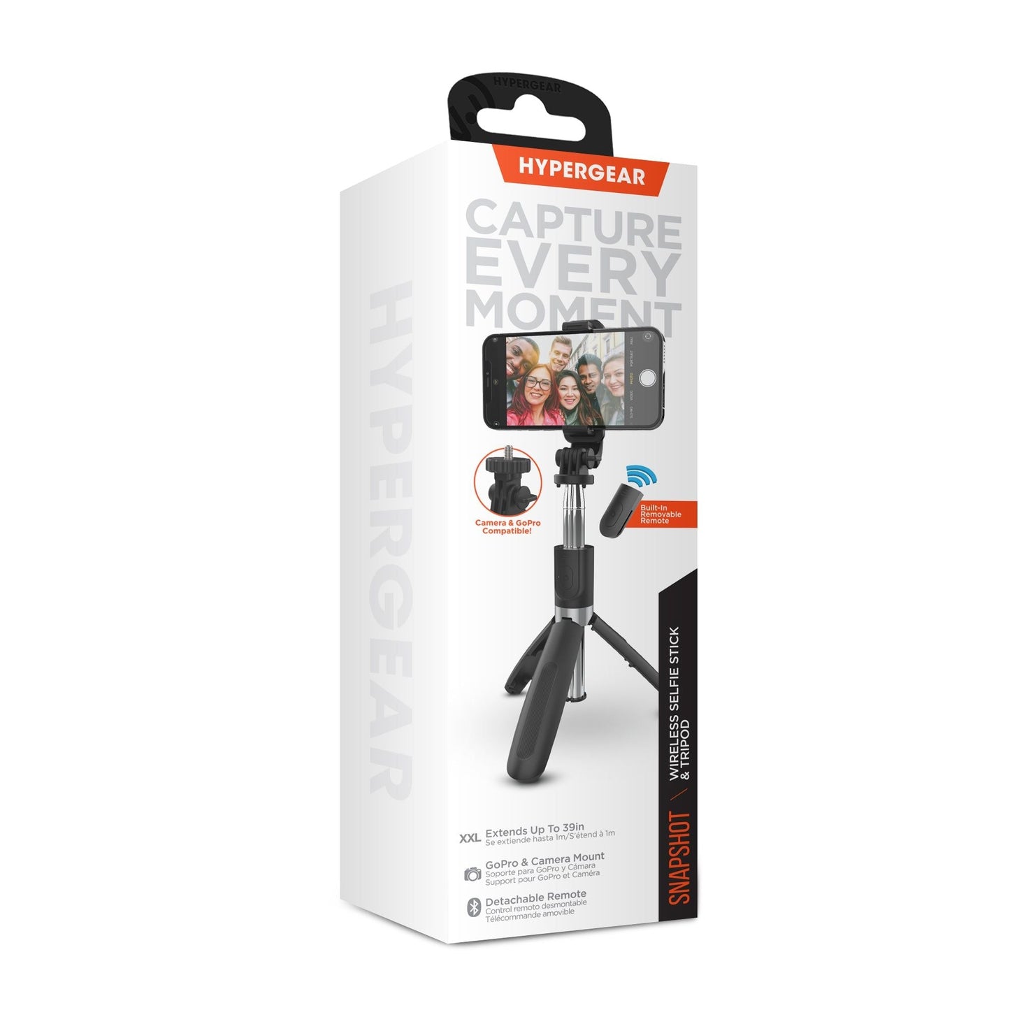 HyperGear SnapShot Wireless Selfie Stick + Tripod - DelightsDownSouth