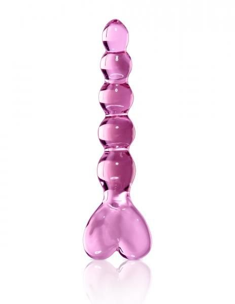 Icicles No 43 Pink Glass Beaded Massager - DelightsDownSouth