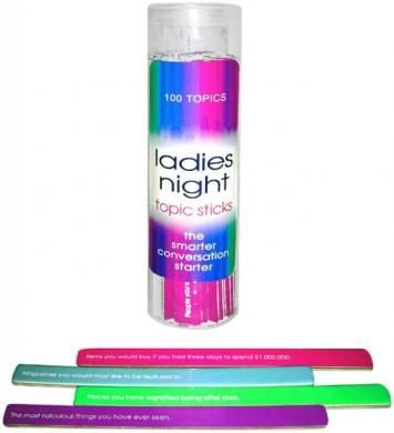 Ladies Night Topic Sticks Game - DelightsDownSouth