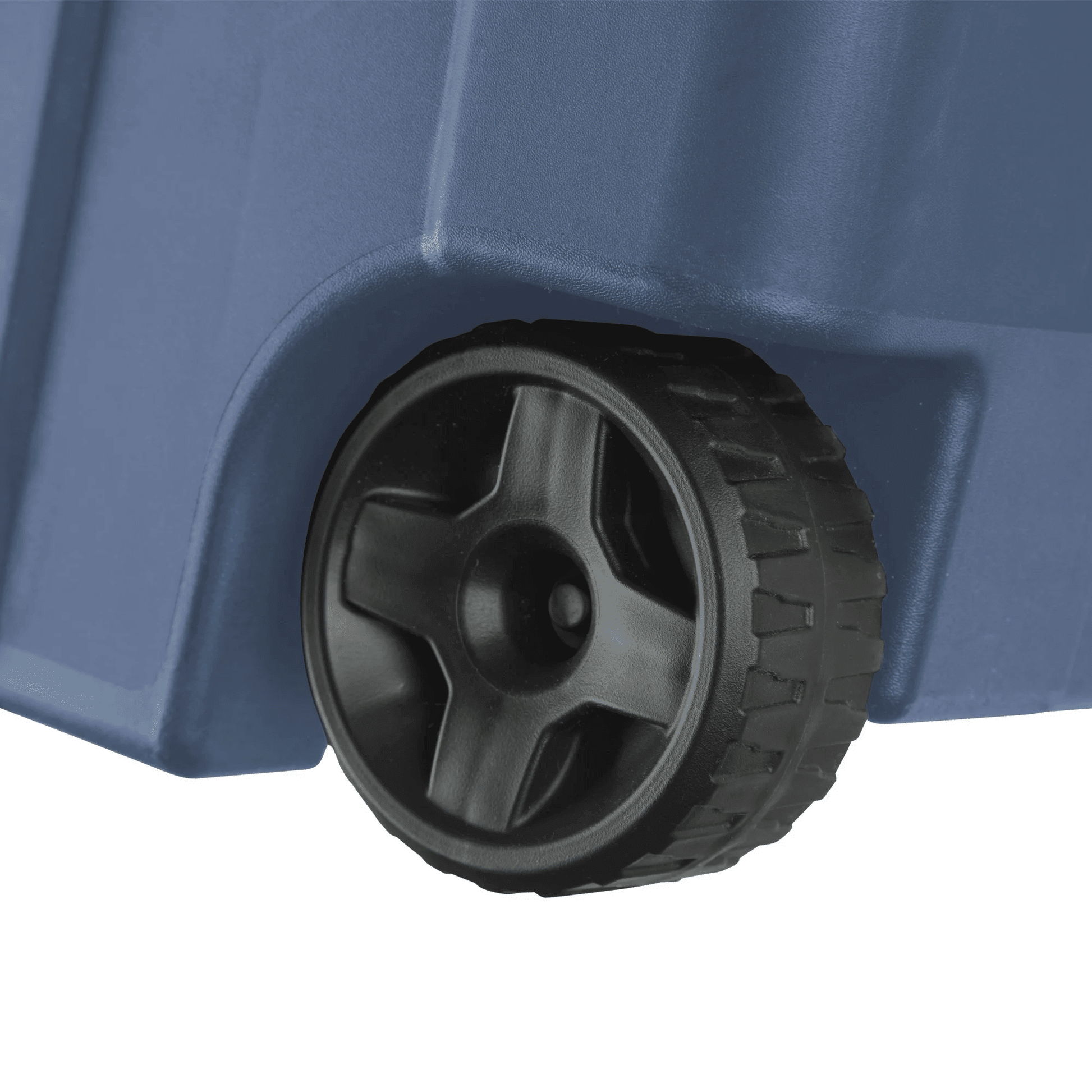 Large Wheeled Industrial Storage Bin, 40 Gallon Rugged Plastic Storage Tote with Latch Lid and Pull Handle, 2 Pack - DelightsDownSouth