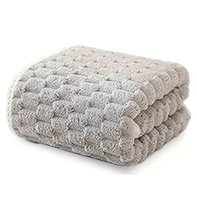 "Lifetime Durability Waffle Bath Towels - Commercial - Quality Microfiber That Lasts 300+ Washes Without Pilling or Stiffening" - DelightsDownSouth