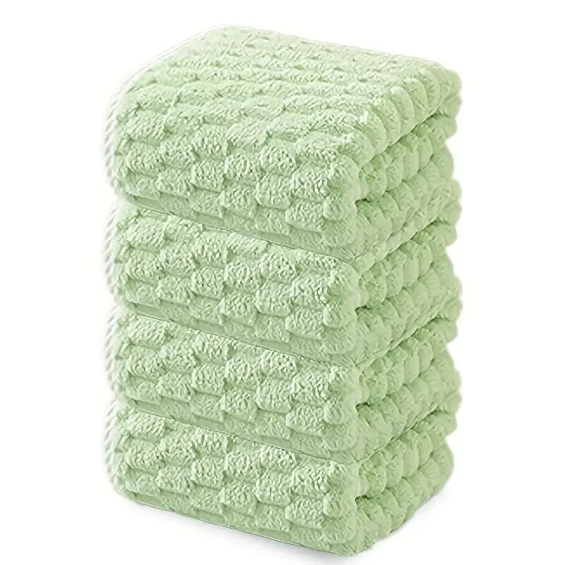 "Lifetime Durability Waffle Bath Towels - Commercial - Quality Microfiber That Lasts 300+ Washes Without Pilling or Stiffening" - DelightsDownSouth