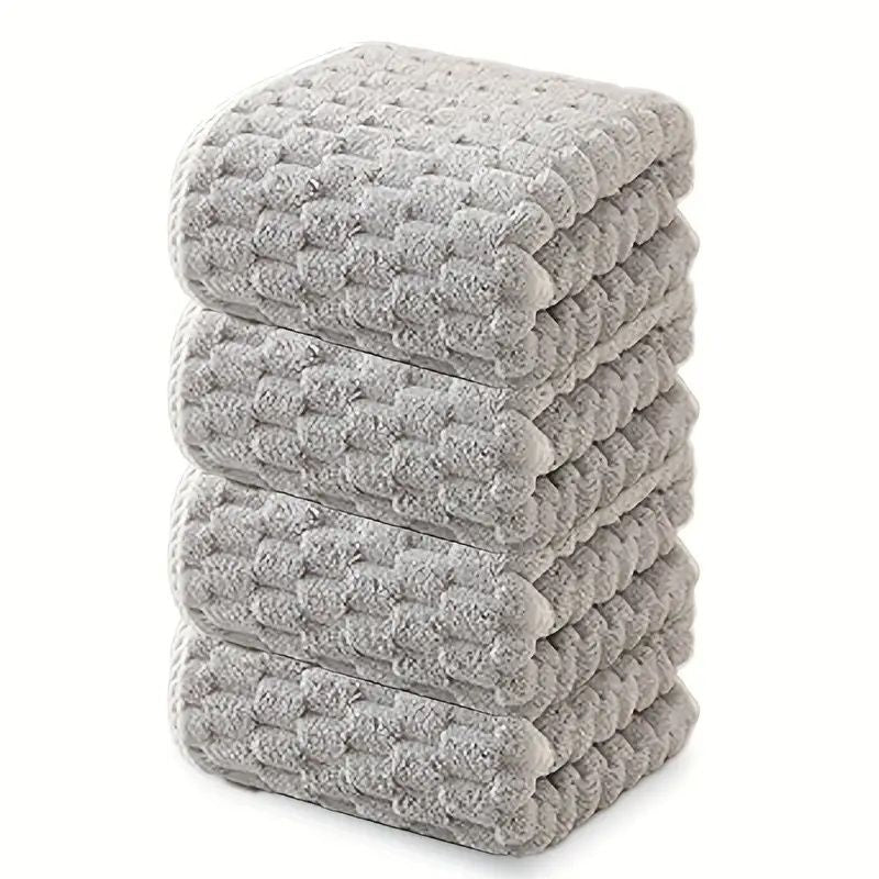 "Lifetime Durability Waffle Bath Towels - Commercial - Quality Microfiber That Lasts 300+ Washes Without Pilling or Stiffening" - DelightsDownSouth