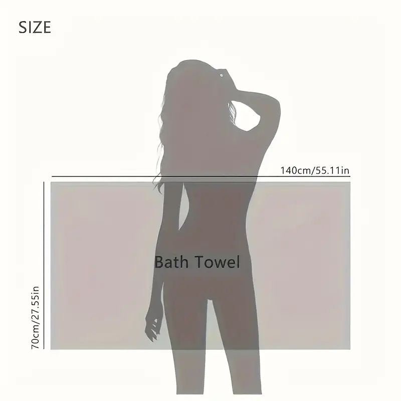 "Lifetime Durability Waffle Bath Towels - Commercial - Quality Microfiber That Lasts 300+ Washes Without Pilling or Stiffening" - DelightsDownSouth