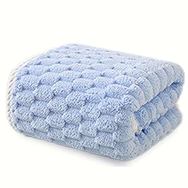 "Lifetime Durability Waffle Bath Towels - Commercial - Quality Microfiber That Lasts 300+ Washes Without Pilling or Stiffening" - DelightsDownSouth