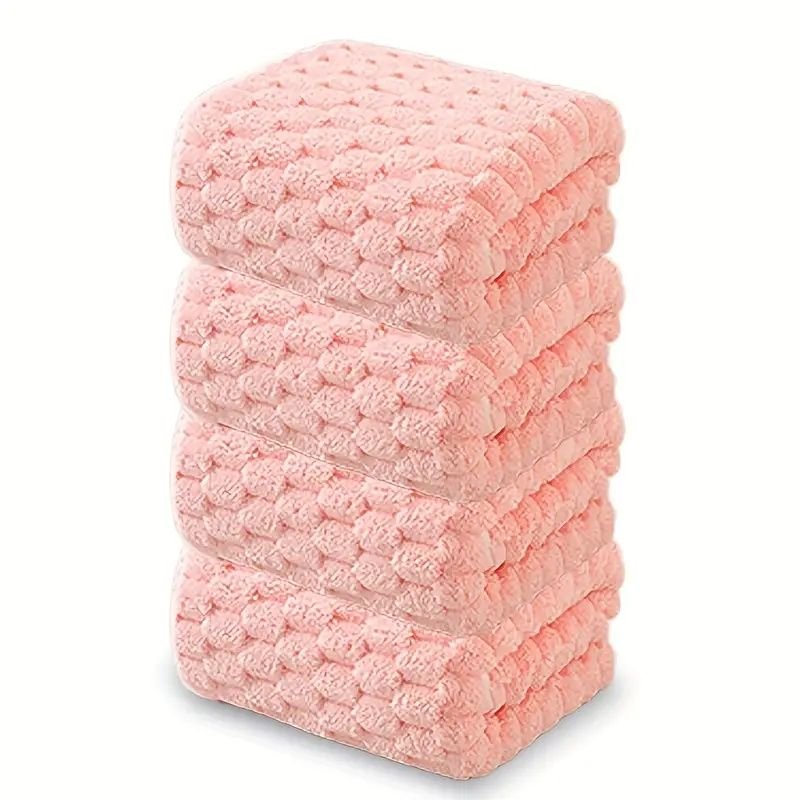 "Lifetime Durability Waffle Bath Towels - Commercial - Quality Microfiber That Lasts 300+ Washes Without Pilling or Stiffening" - DelightsDownSouth