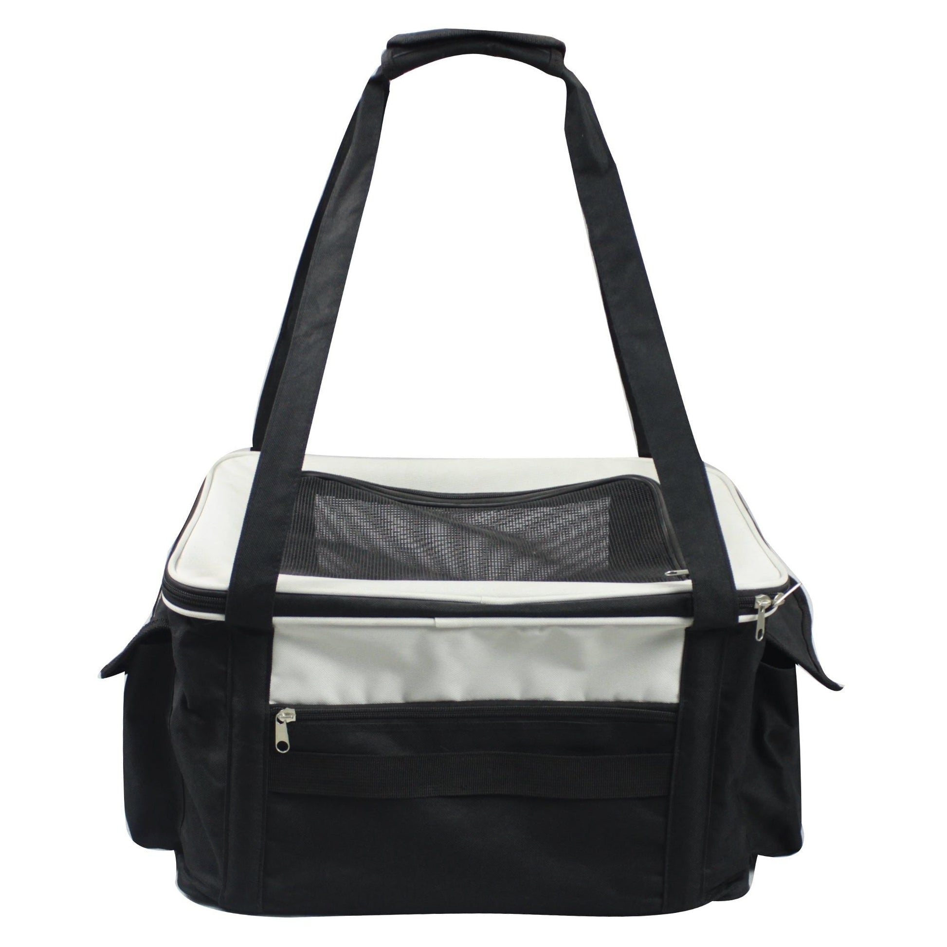 Lightweight Collapsible Safety Travel Wire Folding Pet Car Seat Carrier - DelightsDownSouth