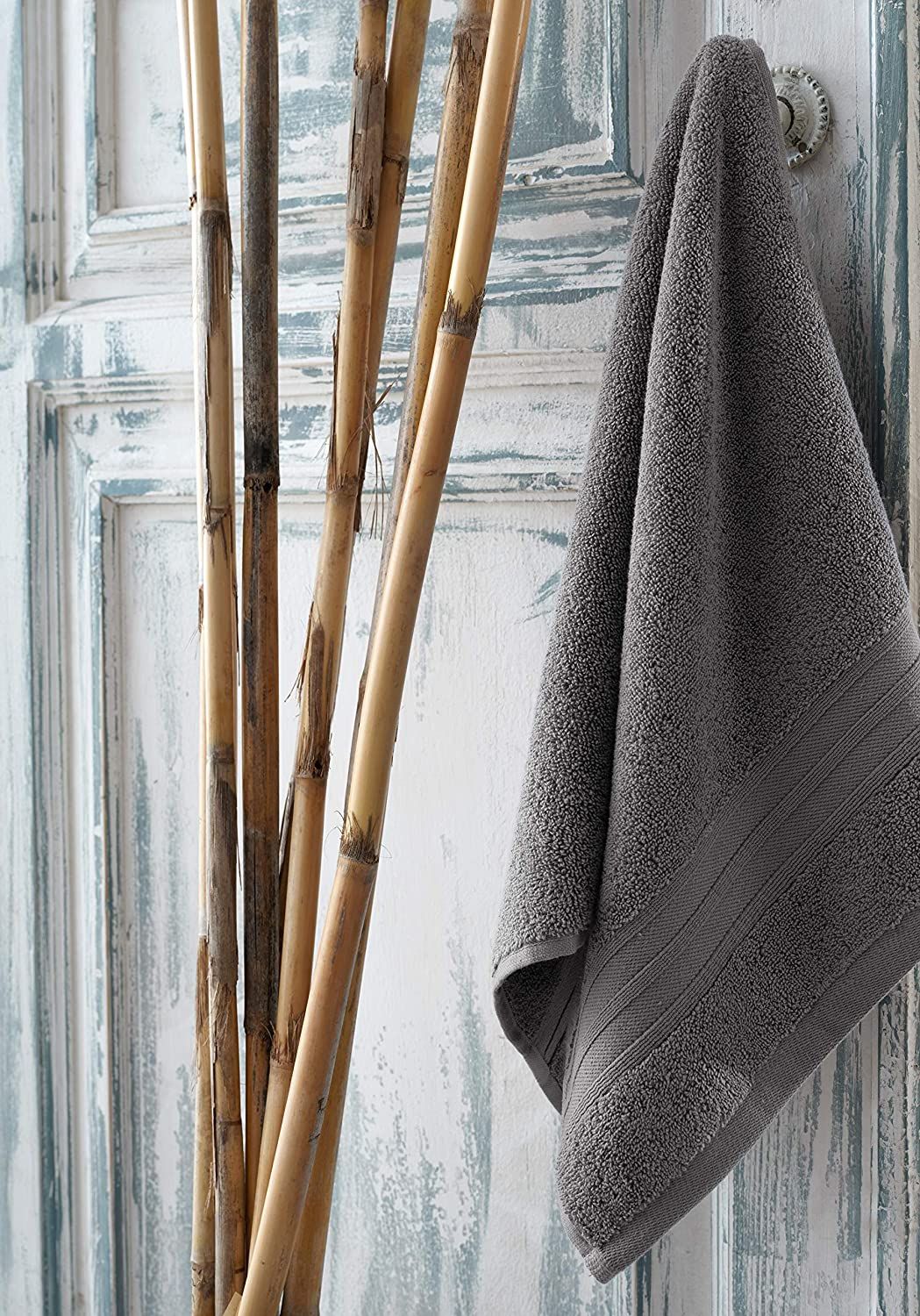 Linen Bath Towel Set 3 Pieces Soft and Absorbent; Premium Quality 100% Cotton 1 Bath Towel 1 Hand Towel 1 Washcloth - DelightsDownSouth