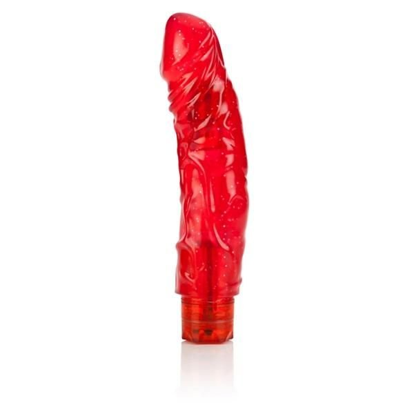 Love Vibes Big Boy Lover Vibrating Dildo Red - DelightsDownSouth