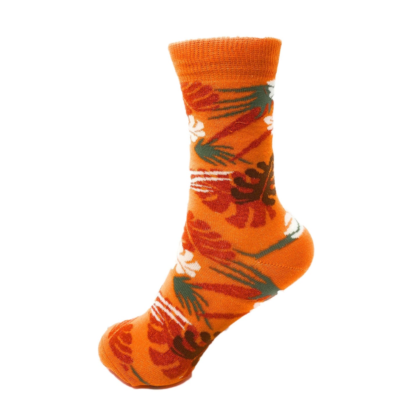 Luxury Combed Cotton Crew Socks for Women Colorful Casual Socks 6 Pairs - DelightsDownSouth
