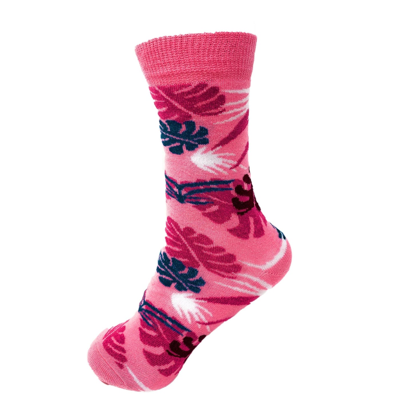 Luxury Combed Cotton Crew Socks for Women Colorful Casual Socks 6 Pairs - DelightsDownSouth