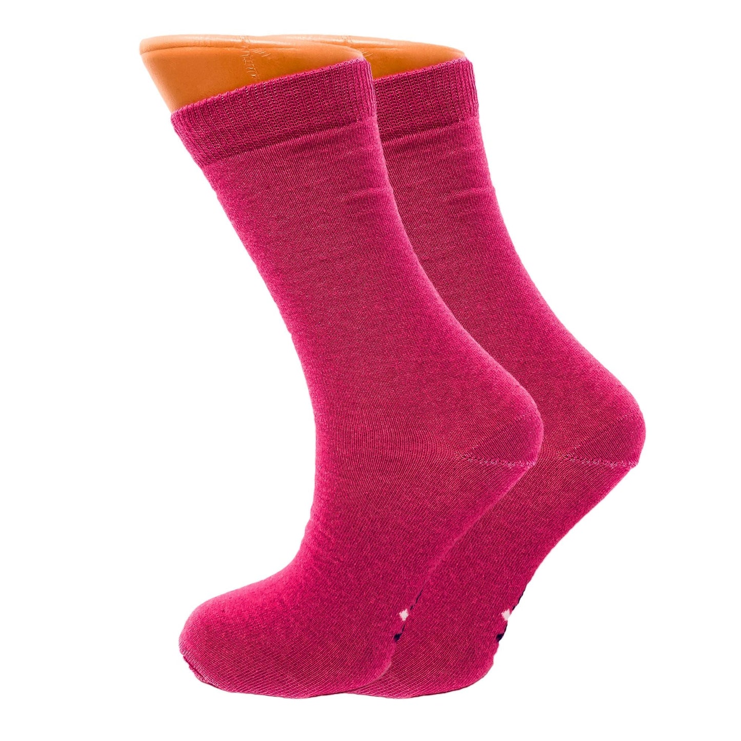 Luxury Combed Cotton Crew Socks for Women Colorful Casual Socks 6 Pairs - DelightsDownSouth