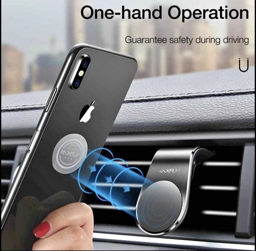 Magnetic Air Vent Clip Car Cell Phone Holder - DelightsDownSouth