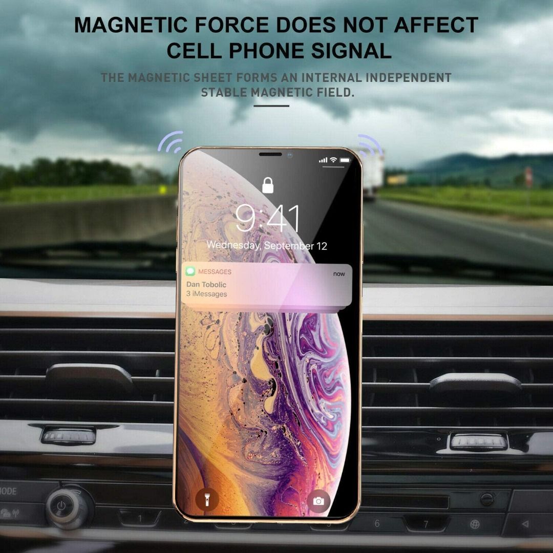 Magnetic Air Vent Clip Car Cell Phone Holder - DelightsDownSouth