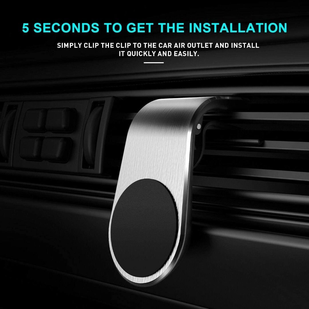 Magnetic Air Vent Clip Car Cell Phone Holder - DelightsDownSouth