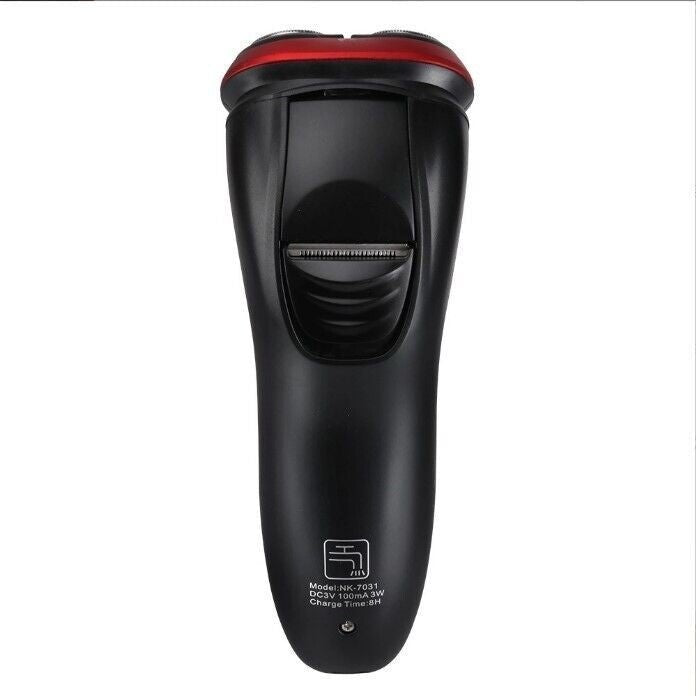 Men's Razor Rotary Waterproof Electric Shaver Pop - Up Trimmer Wet Dry Cordless - DelightsDownSouth