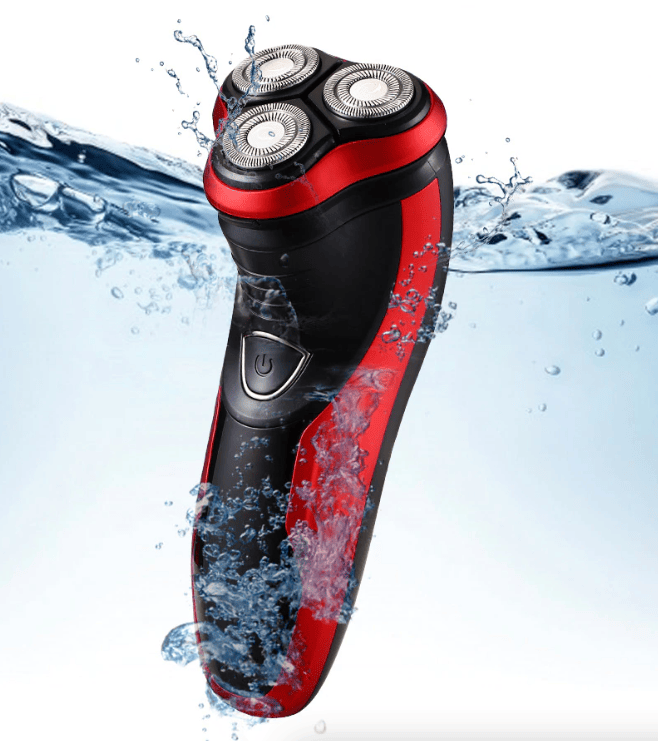 Men's Razor Rotary Waterproof Electric Shaver Pop - Up Trimmer Wet Dry Cordless - DelightsDownSouth