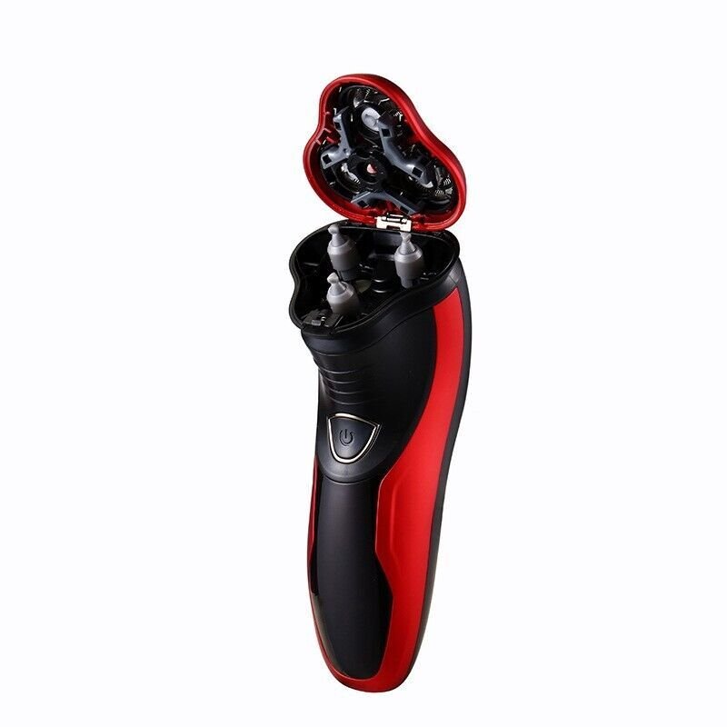 Men's Razor Rotary Waterproof Electric Shaver Pop - Up Trimmer Wet Dry Cordless - DelightsDownSouth