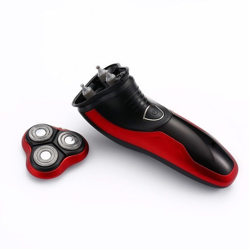 Men's Razor Rotary Waterproof Electric Shaver Pop - Up Trimmer Wet Dry Cordless - DelightsDownSouth