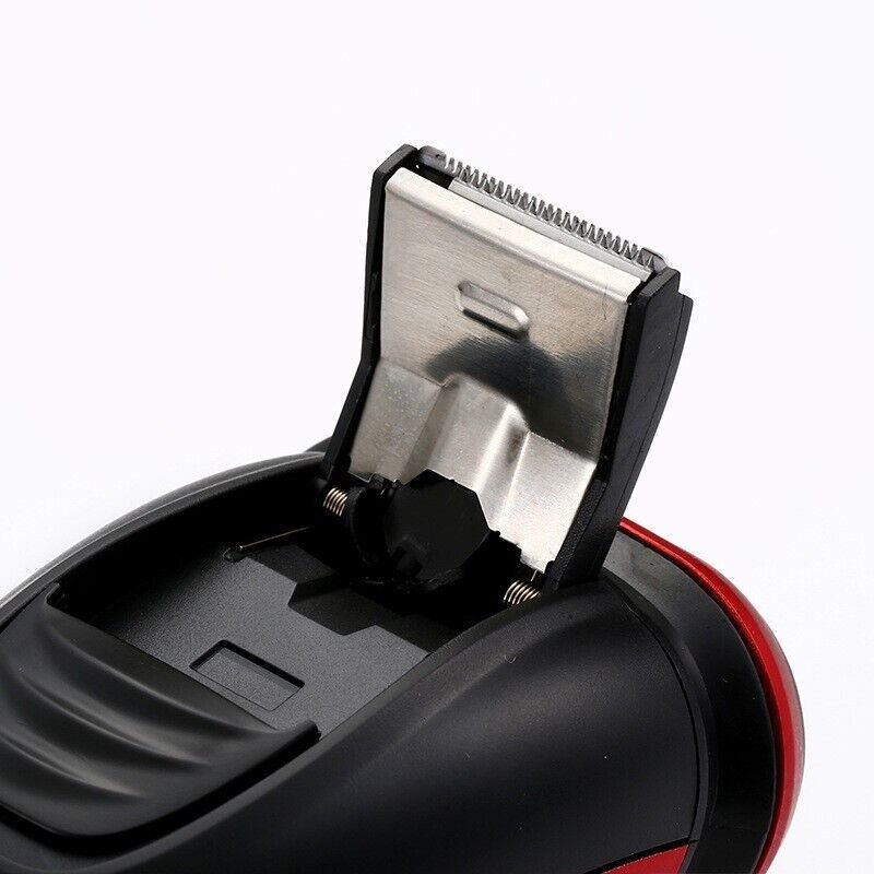 Men's Razor Rotary Waterproof Electric Shaver Pop - Up Trimmer Wet Dry Cordless - DelightsDownSouth
