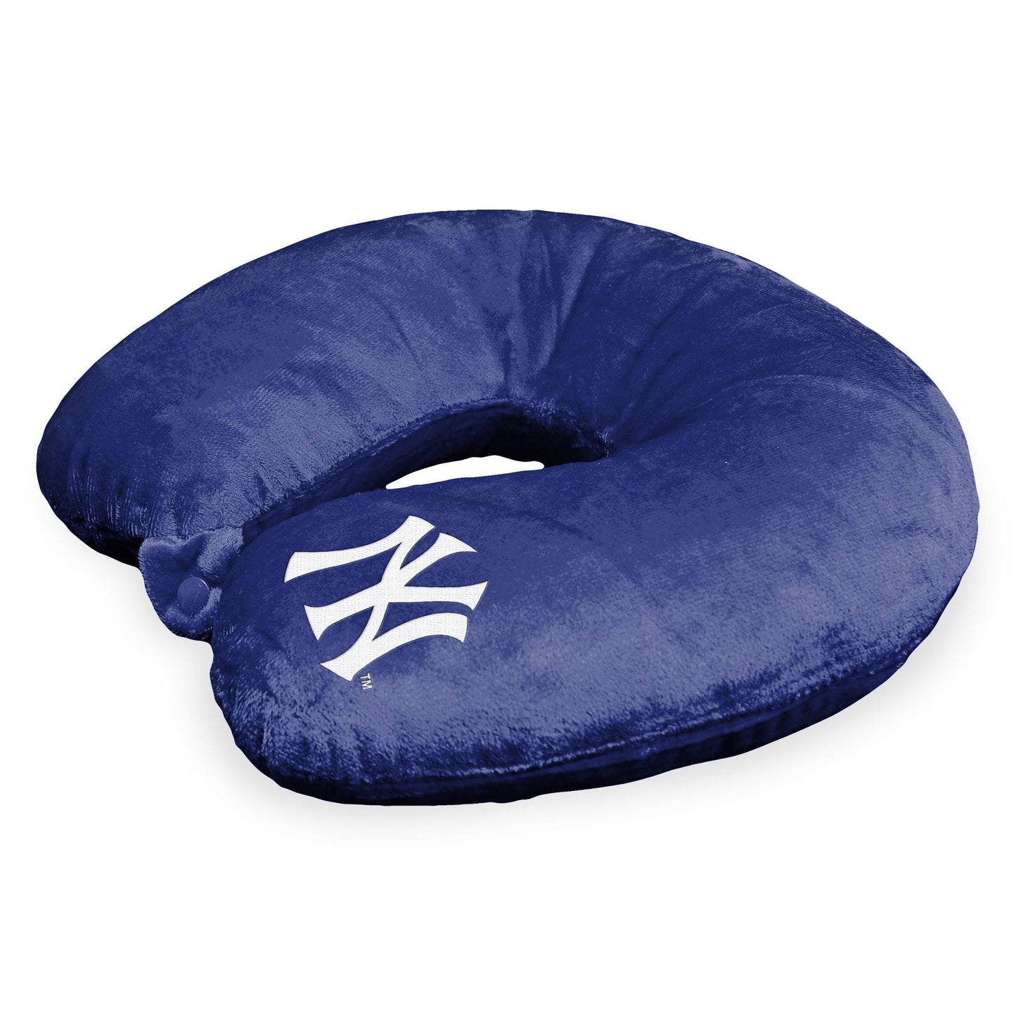 MLB New York Yankees Applique Neck Pillow 12x13 Inches - DelightsDownSouth