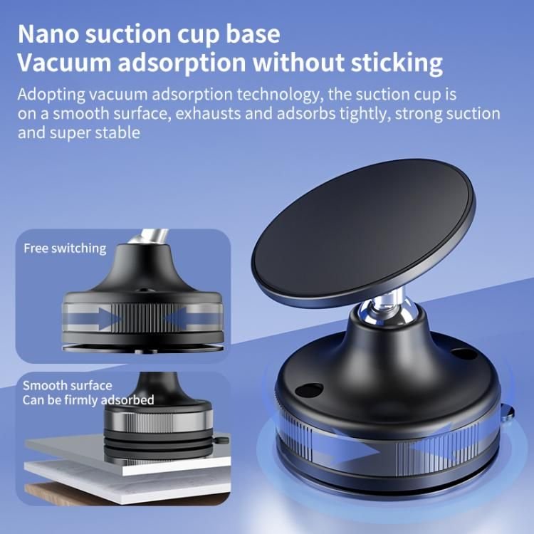 Multi - Adjustable Magnetic Phone Holder with Foldable Suction Cup for Easy Mounting - DelightsDownSouth