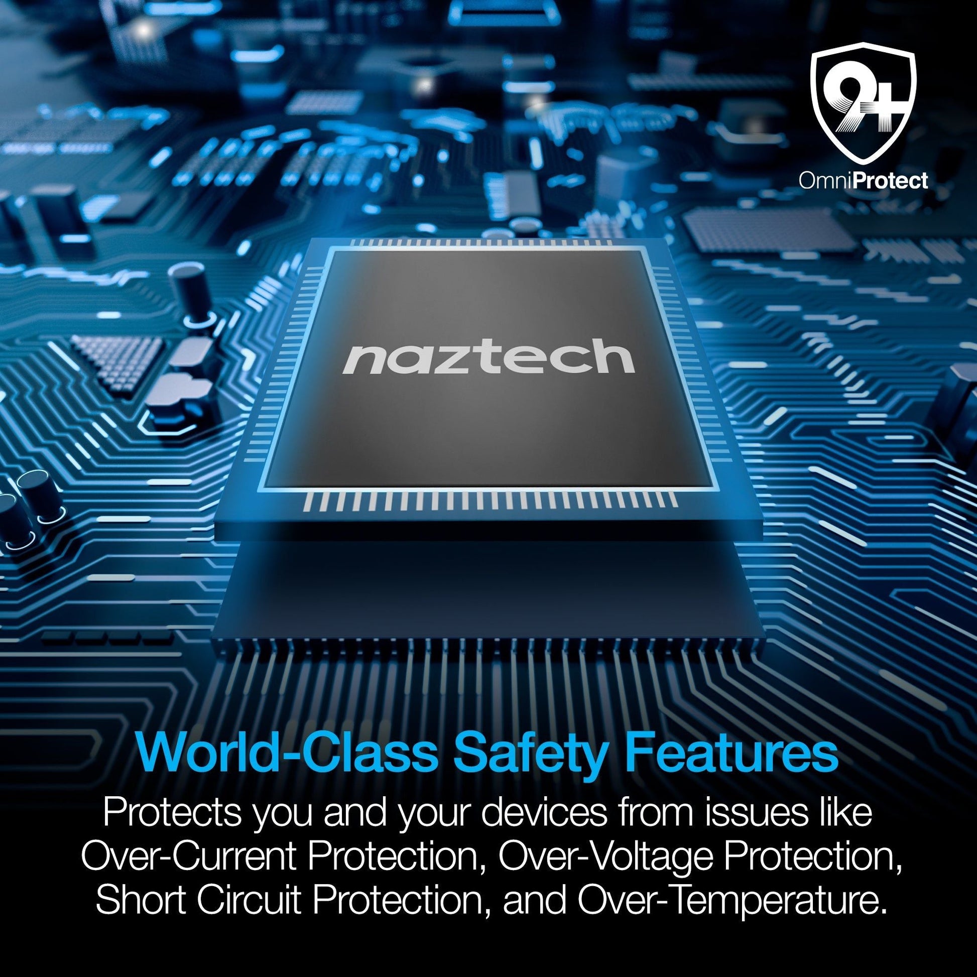 Naztech Alloy Magnetic 15W Wireless Fast Charger - DelightsDownSouth