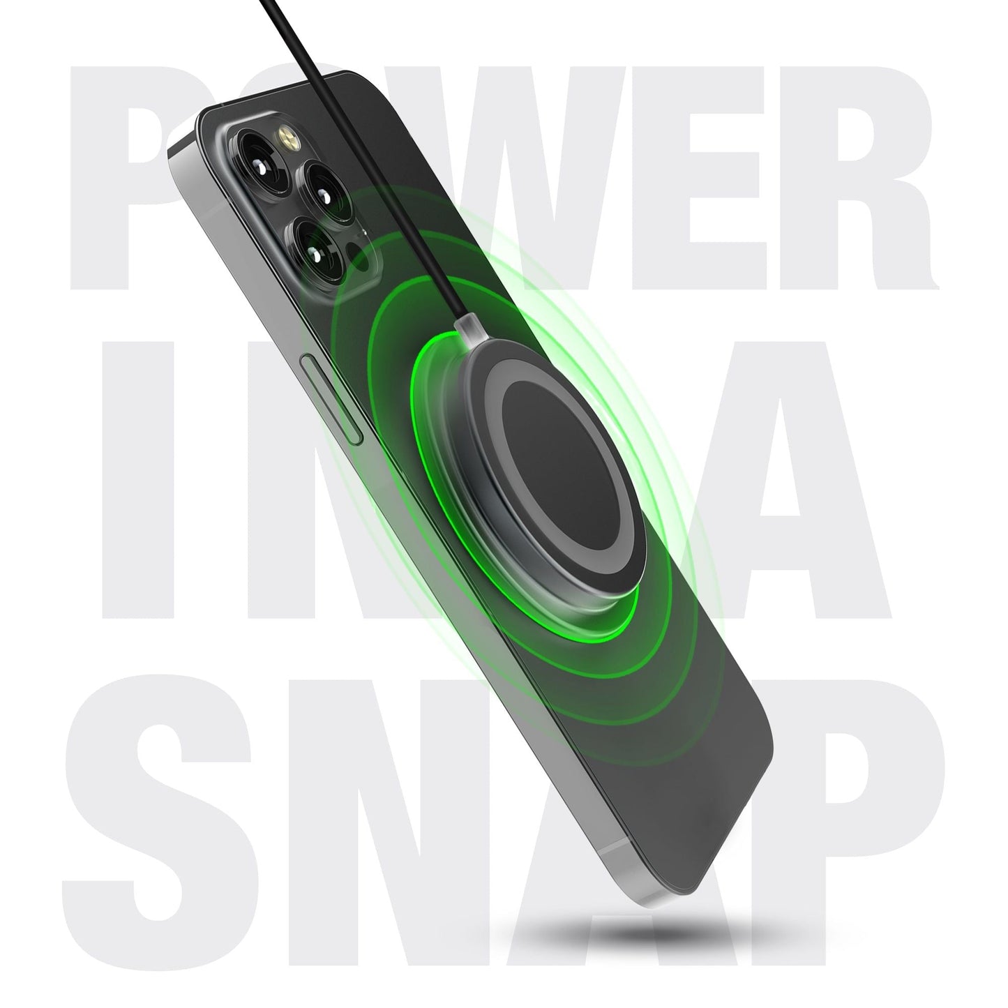 Naztech Alloy Magnetic 15W Wireless Fast Charger - DelightsDownSouth
