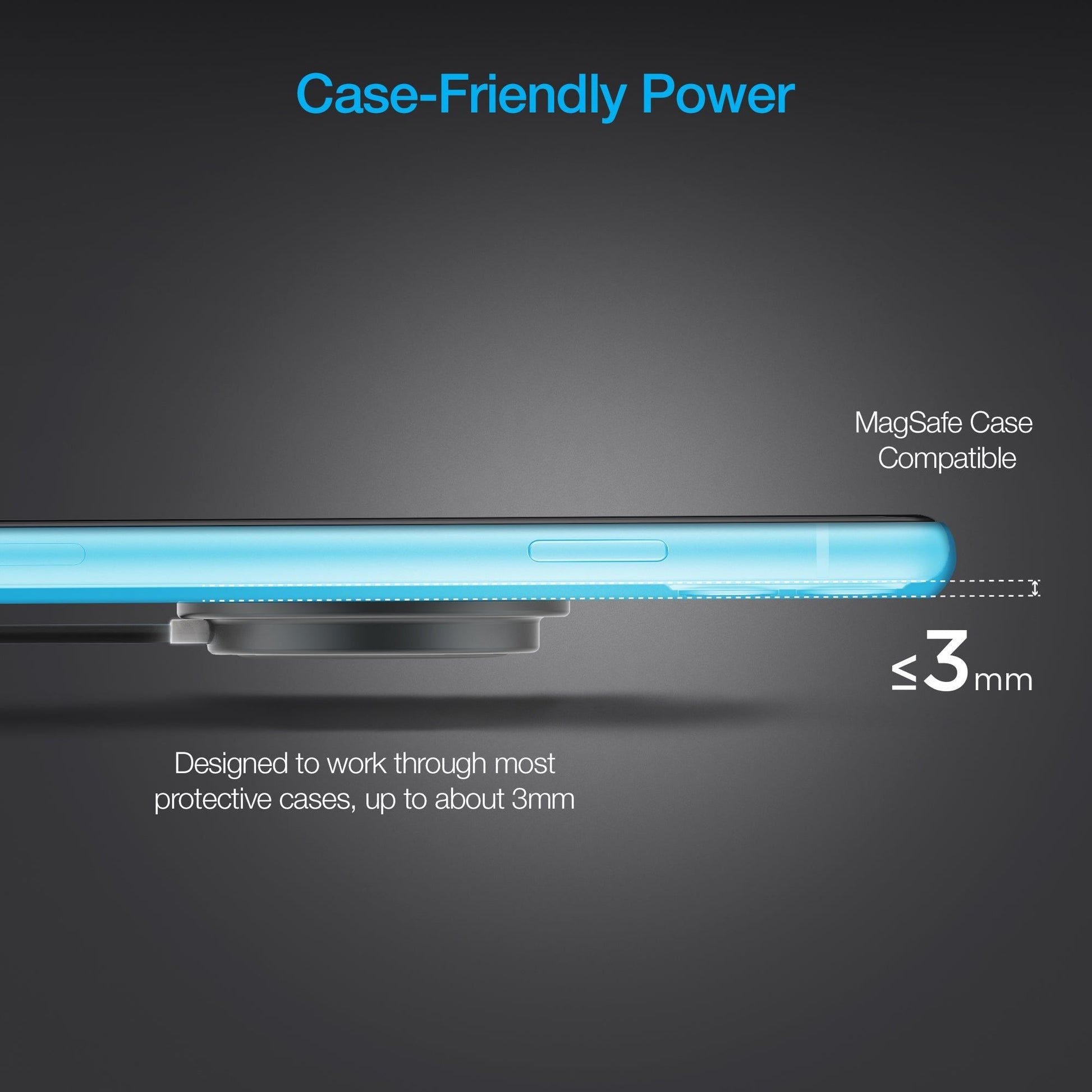 Naztech Alloy Magnetic 15W Wireless Fast Charger - DelightsDownSouth