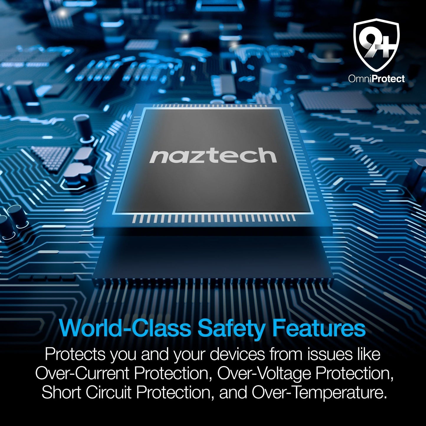 Naztech Alloy Magnetic 15W Wireless Fast Charger - DelightsDownSouth