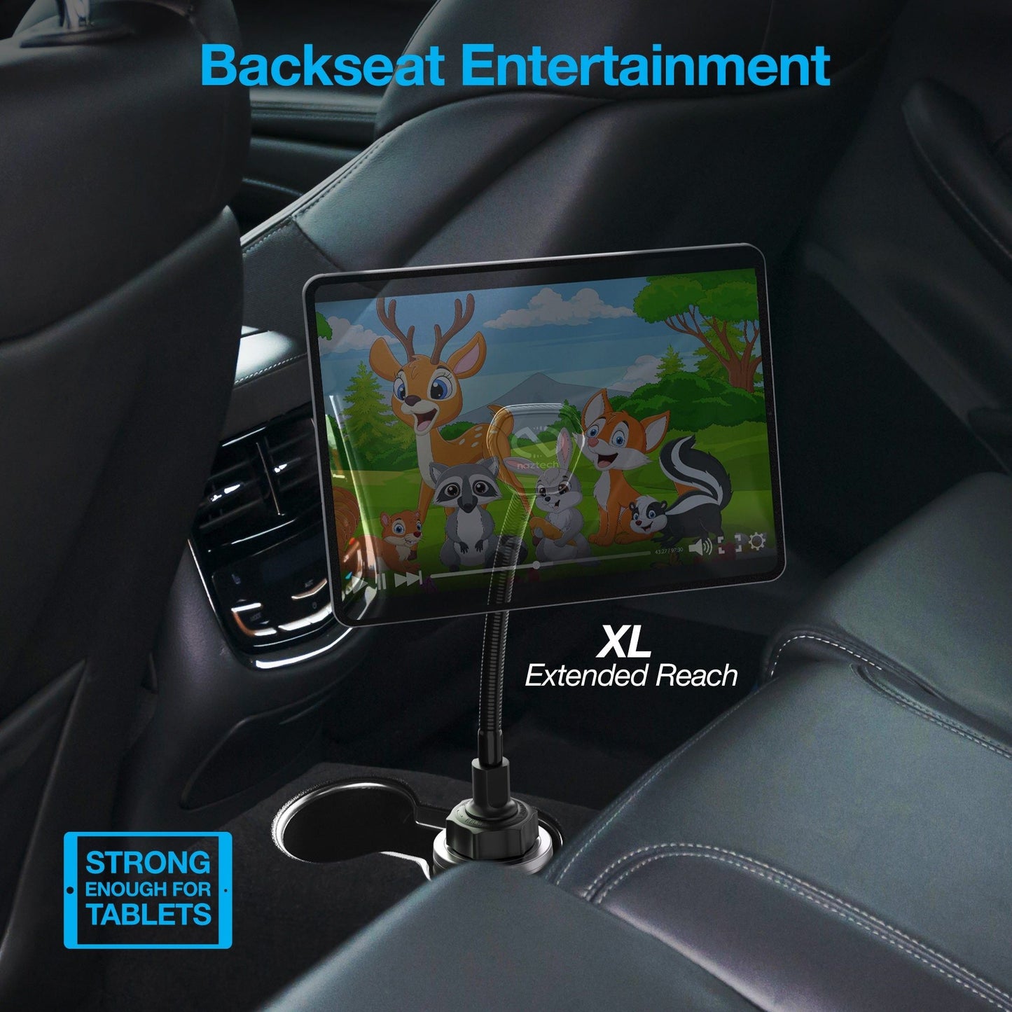 Naztech MagBuddy Elite Cup Holder XL Mount - DelightsDownSouth