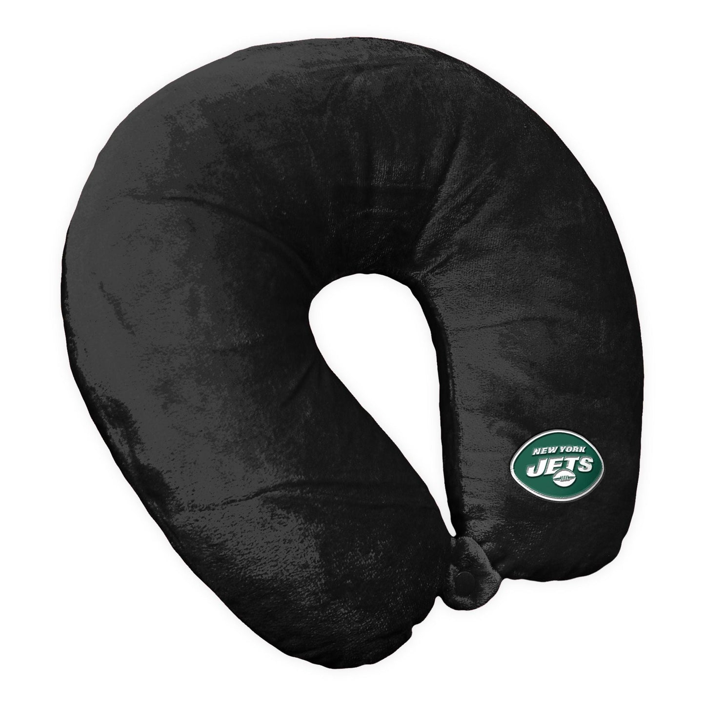 NFL New York Jets Applique Neck Pillow 12x13 Inches - DelightsDownSouth