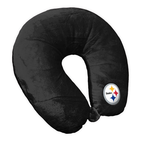 NFL Steelers Applique Neck Pillow 12x13 Inches - DelightsDownSouth