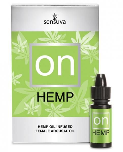 On For Her Hemp Infused Oil Female Arousal .17oz Bottle - DelightsDownSouth