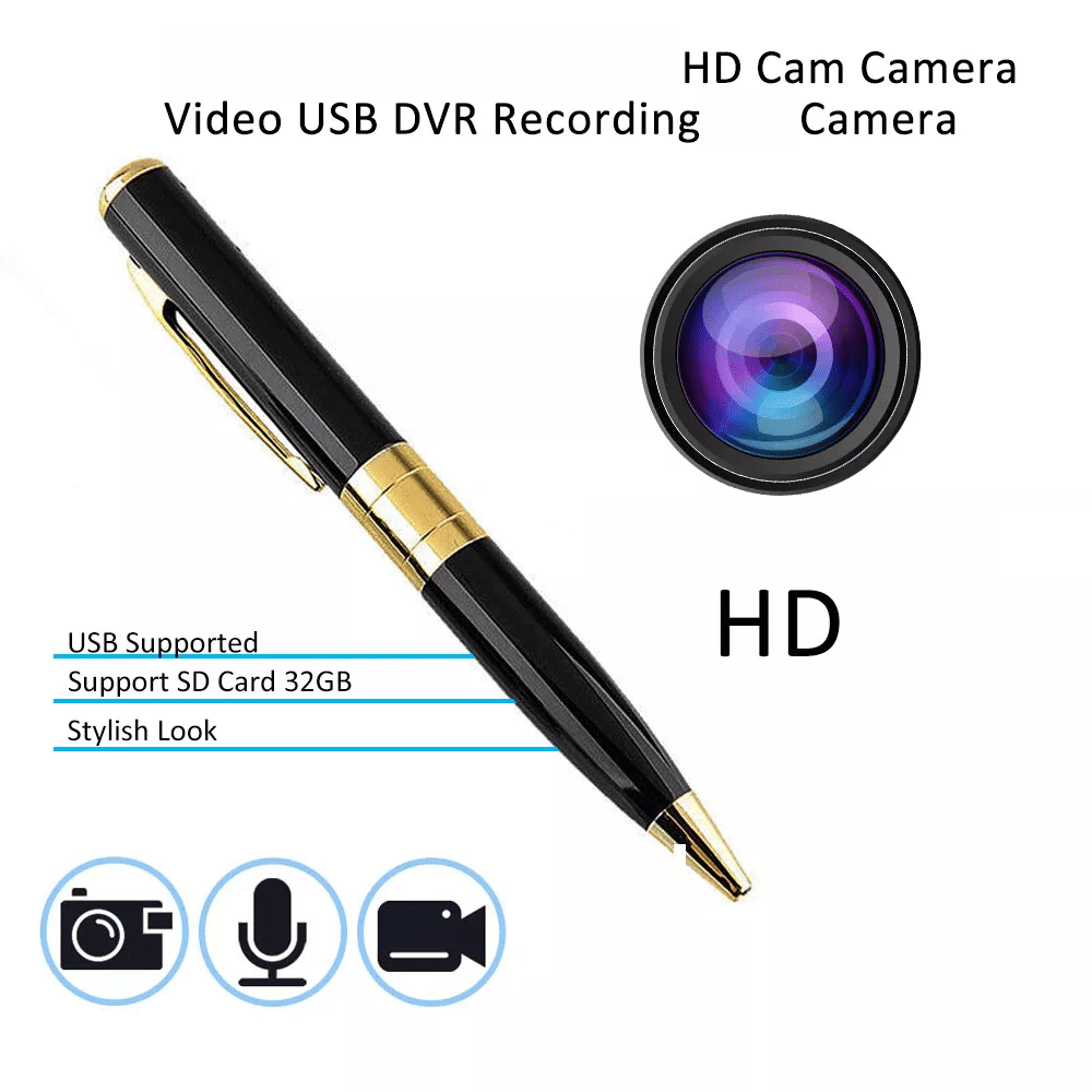 Pen Camera Cam Mini Hidden Pocket Audio Video Recorder DVR Security 1080P HD USA - DelightsDownSouth