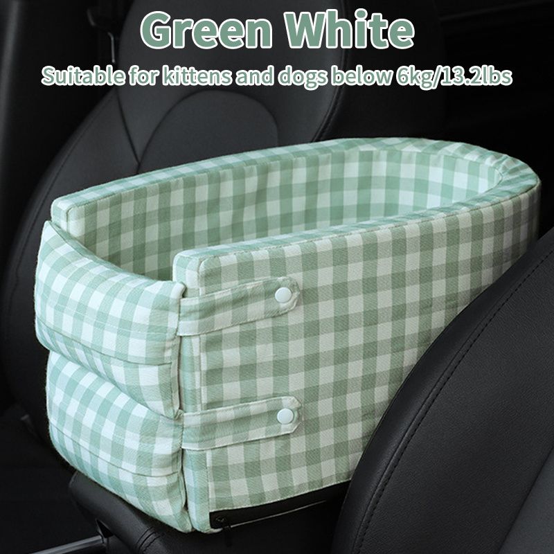 Pet Car Seat For Small Dog & Cat; Cat Safety Seat Anti - dirty Cushion Dog Cage; universal For All Models - DelightsDownSouth
