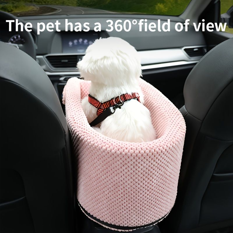 Pet Car Seat For Small Dog & Cat; Cat Safety Seat Anti - dirty Cushion Dog Cage; universal For All Models - DelightsDownSouth