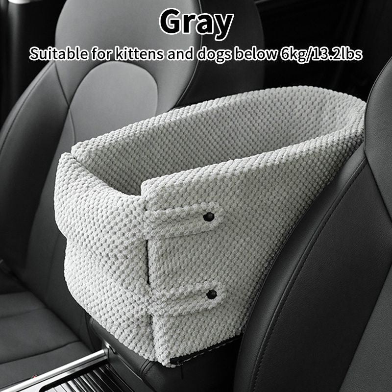 Pet Car Seat For Small Dog & Cat; Cat Safety Seat Anti - dirty Cushion Dog Cage; universal For All Models - DelightsDownSouth