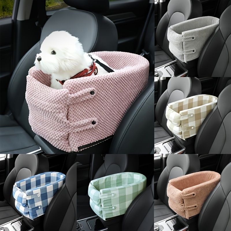 Pet Car Seat For Small Dog & Cat; Cat Safety Seat Anti - dirty Cushion Dog Cage; universal For All Models - DelightsDownSouth