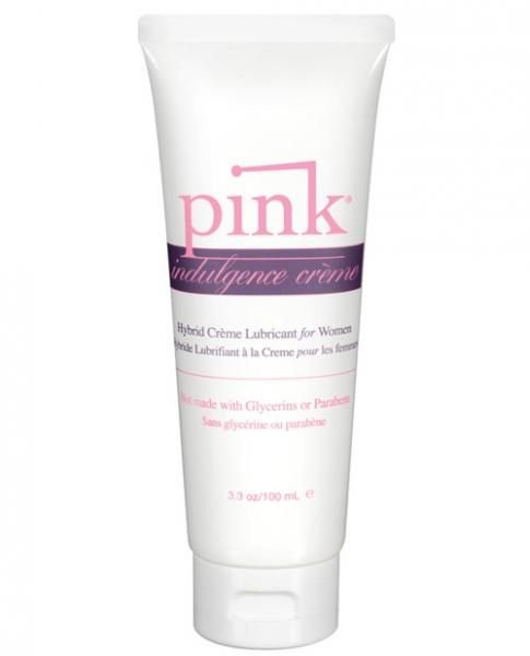 Pink Indulgence Hybrid Creme Lubricant 3.3oz Tube - DelightsDownSouth