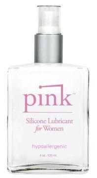 Pink Silicone Lube For Ladies 4 oz - DelightsDownSouth