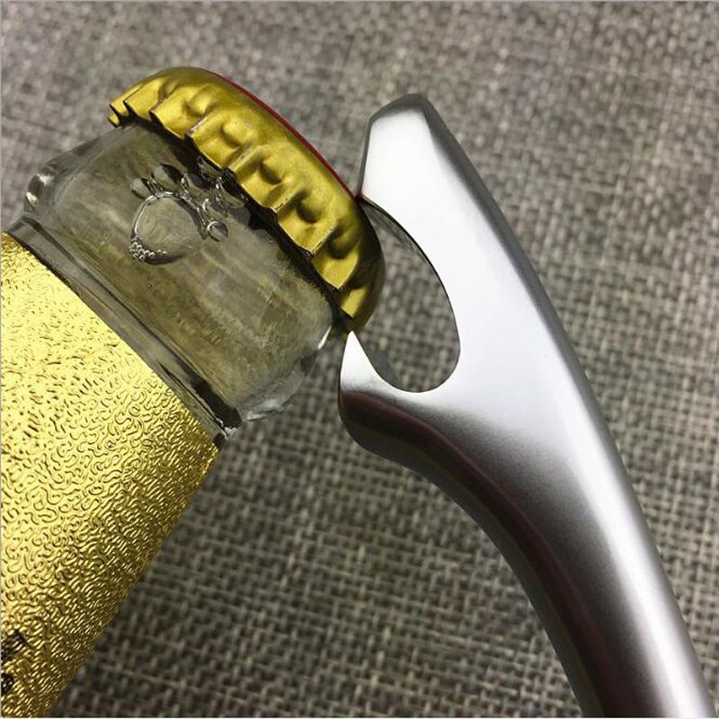 Portable Bottle Opener Zinc Alloy Beer Opener Hand - Held Cap Lifter Party Supplies Souvenirs Gifts for Home Bar - DelightsDownSouth