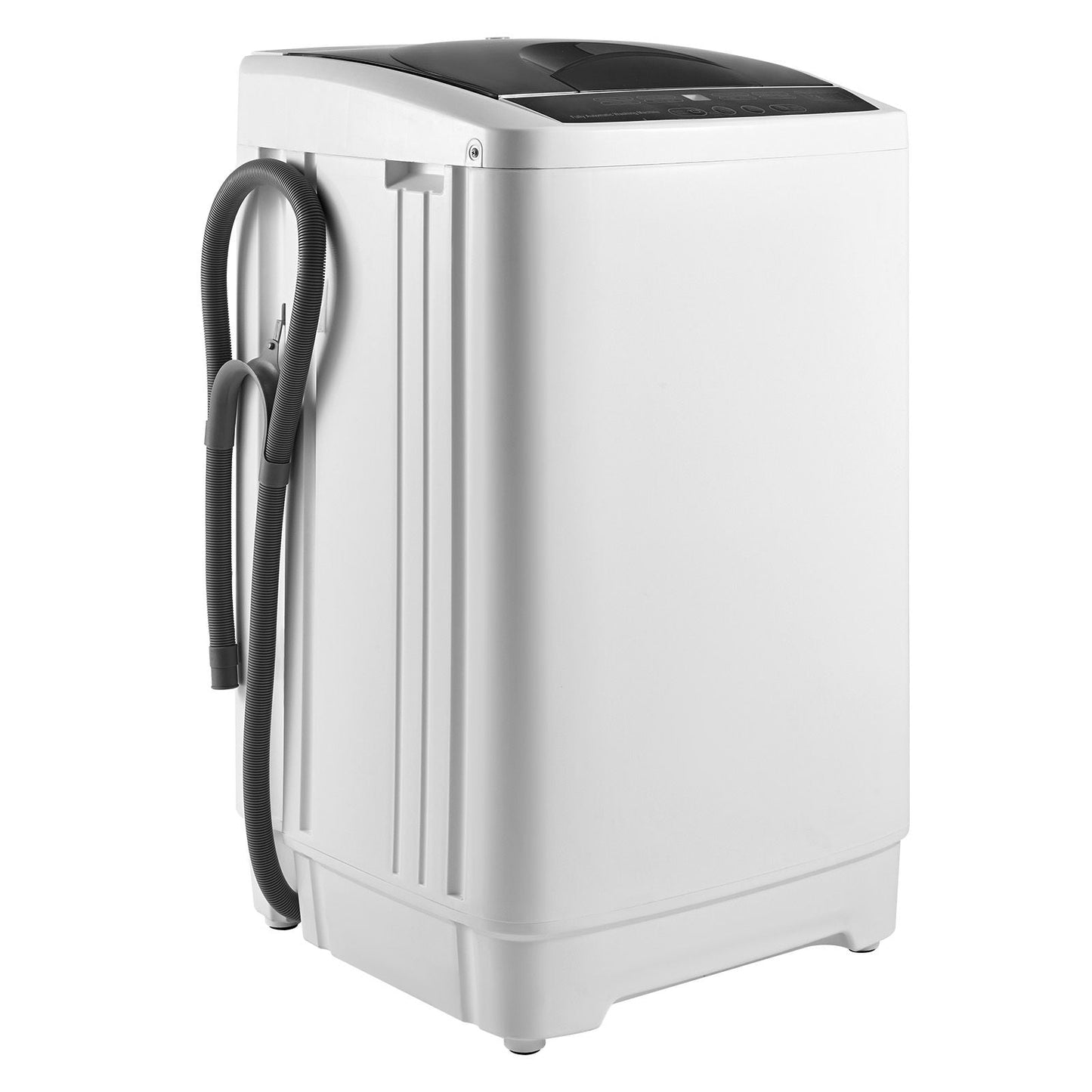 Portable Washing Machine, Portable Washer 1.3 cu.ft with LED Display, Stainless Steel Drum, 8 Wash Programs & 6 Adjustable Water Levels, Portable Washer Machine for Apartments, RVs, and Dorms - DelightsDownSouth
